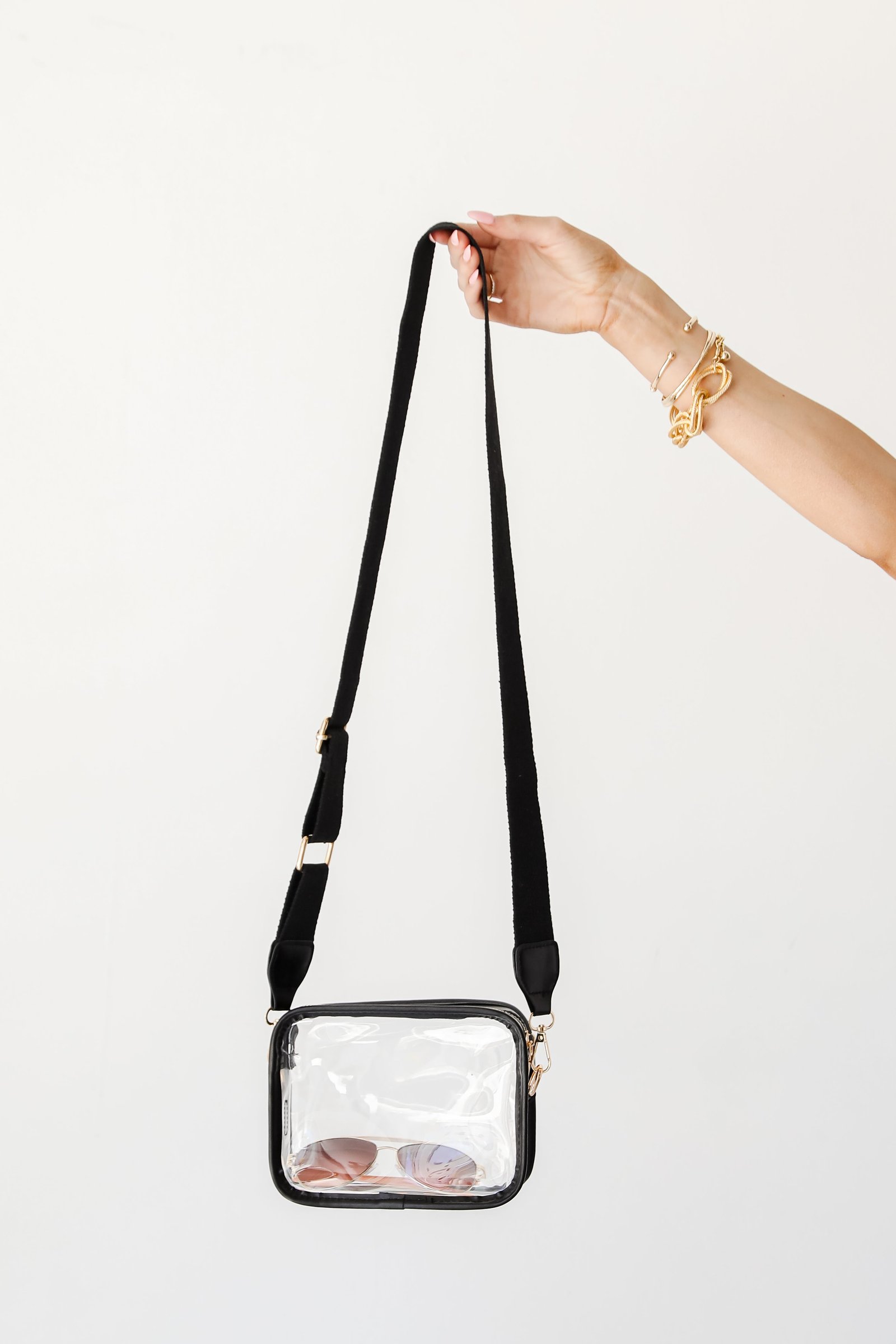 Energetic Aesthetic Clear Crossbody Bag GG5